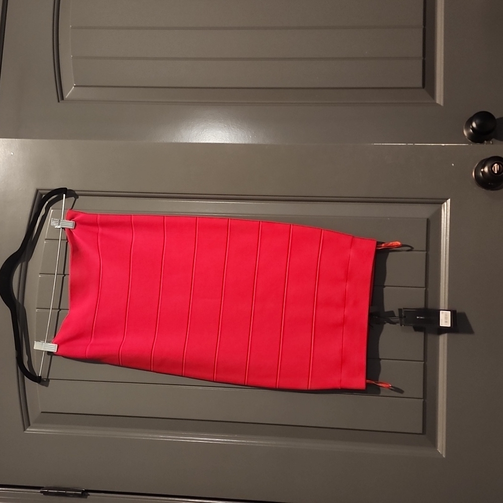 Bandage midi skirt